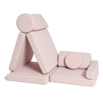 Kindersofa in Zartrosa